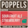 Sour Fruit Ale Strawberry (Poppels) SWE